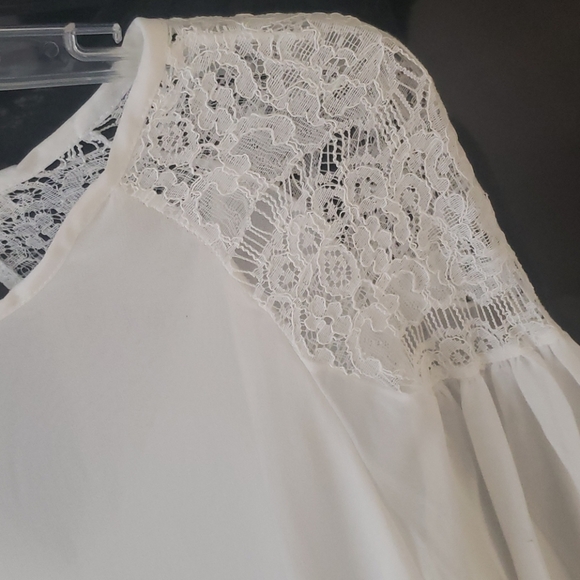 ♥️New BKMGC Lace bishop sleeve dress S/M - Picture 7 of 10